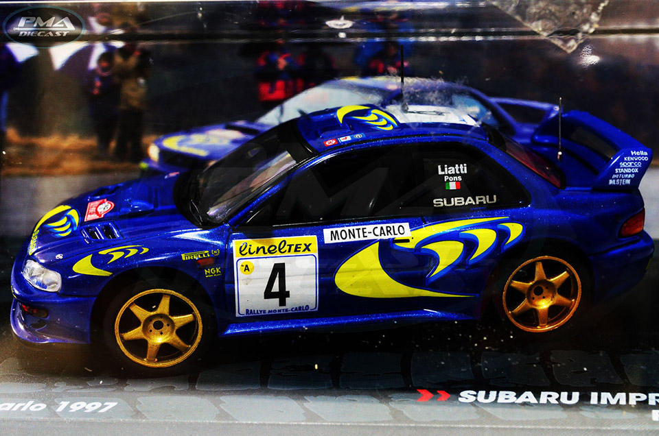 PIERO LIATTI 1997 SUBARU SUBARU IMPREZA 555 1:43